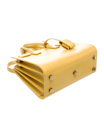 Saint Laurent Leather Sac De Jour Nano