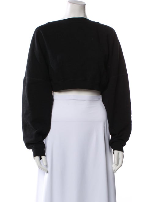 Saint Laurent 2023 Bateau Neckline Crop Top