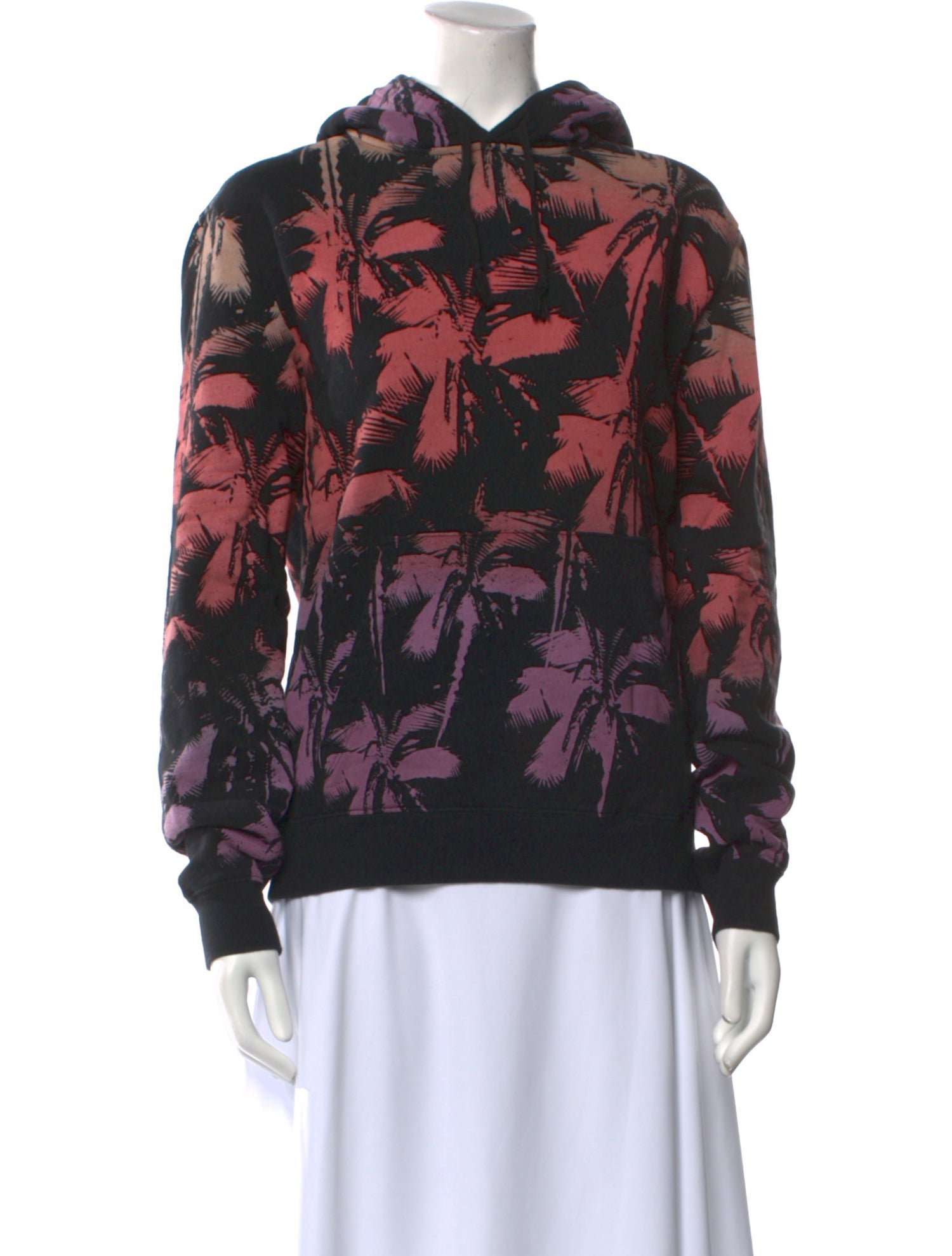 Saint Laurent 2019 Floral Print Sweatshirt
