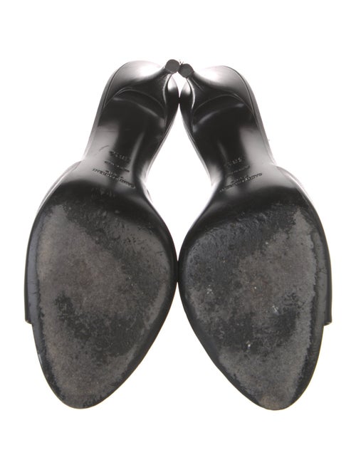 Saint Laurent Leather Slides