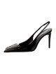 Saint Laurent Patent Leather Slingback Pumps