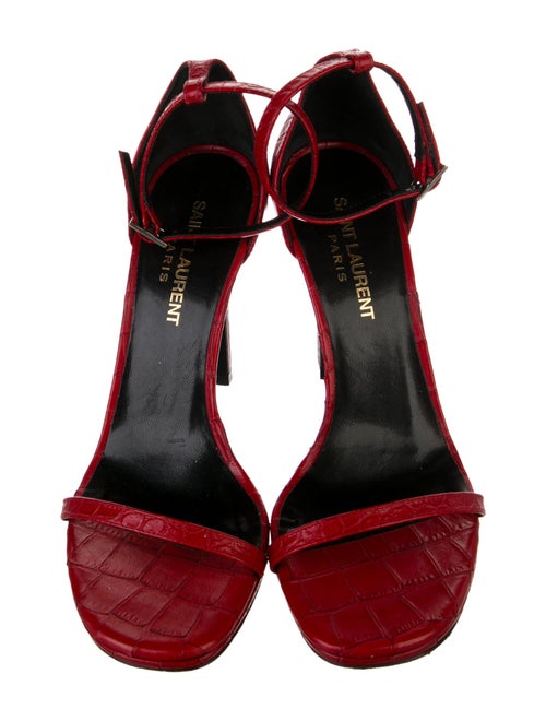Saint Laurent Leather Sandals