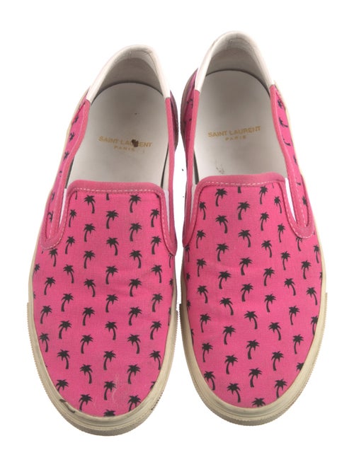 Saint Laurent Canvas Printed Sneakers
