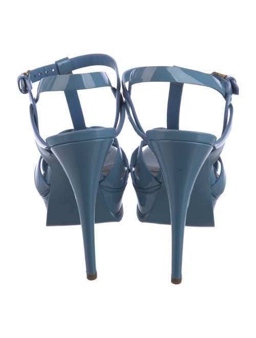 Saint Laurent Patent Leather T-Strap Pumps