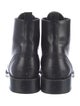 Saint Laurent Leather Combat Boots