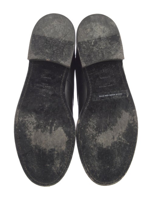 Saint Laurent Leather Combat Boots