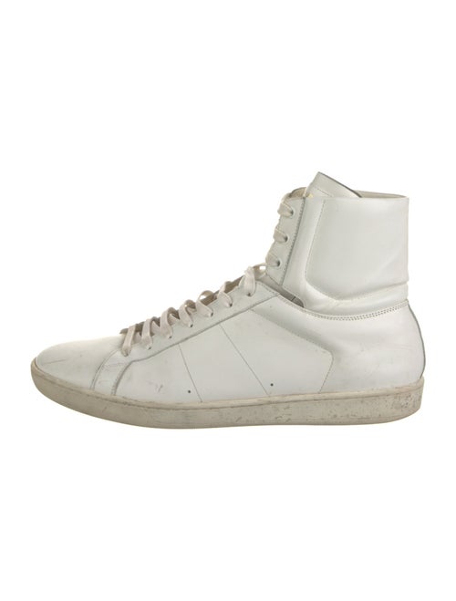 Saint Laurent Leather Sneakers