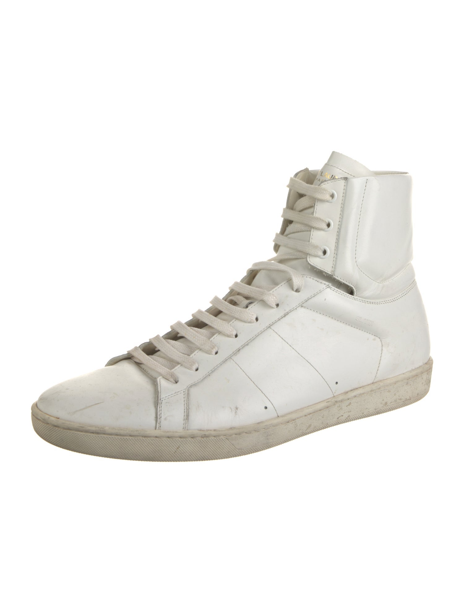 Saint Laurent Leather Sneakers