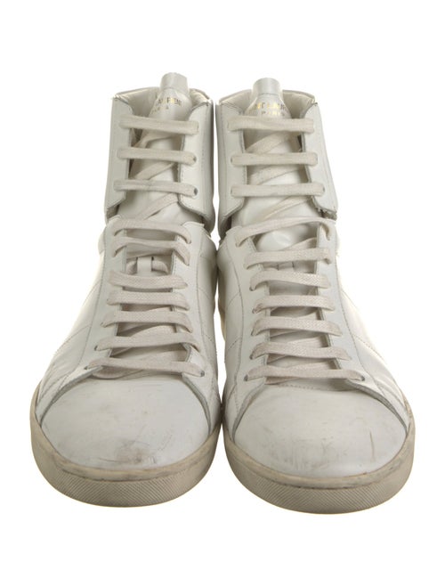 Saint Laurent Leather Sneakers