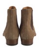 Saint Laurent Suede Chelsea Boots