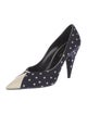 Saint Laurent Polka Dot Print Pumps