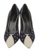 Saint Laurent Polka Dot Print Pumps
