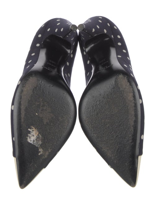 Saint Laurent Polka Dot Print Pumps