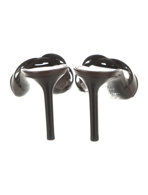 Saint Laurent Leather Slides