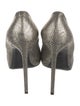 Saint Laurent Embossed Leather Pumps