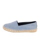 Saint Laurent Signature Logo Denim Espadrilles