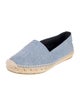 Saint Laurent Signature Logo Denim Espadrilles