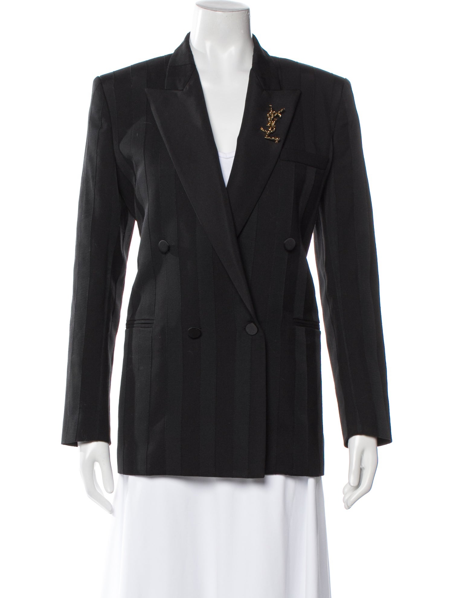 Saint Laurent Virgin Wool Blazer