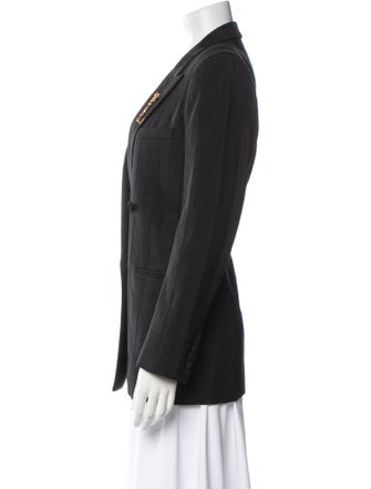 Saint Laurent Virgin Wool Blazer