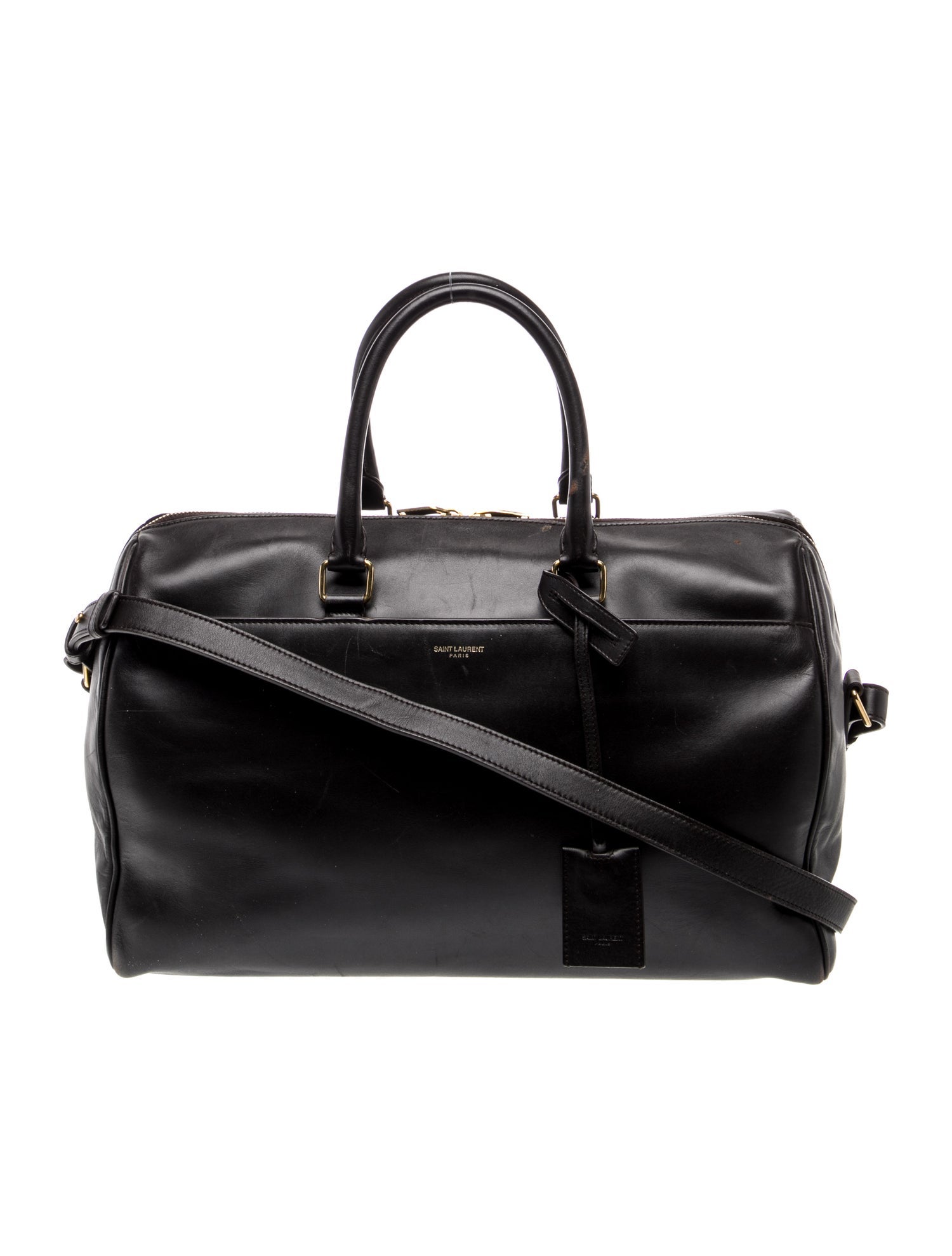 Saint Laurent Leather Top Handle Bag