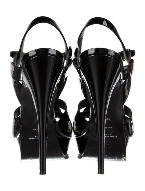 Saint Laurent Patent Leather T-Strap Pumps