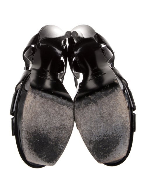 Saint Laurent Patent Leather T-Strap Pumps