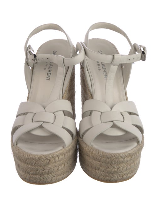 Saint Laurent Leather Espadrilles