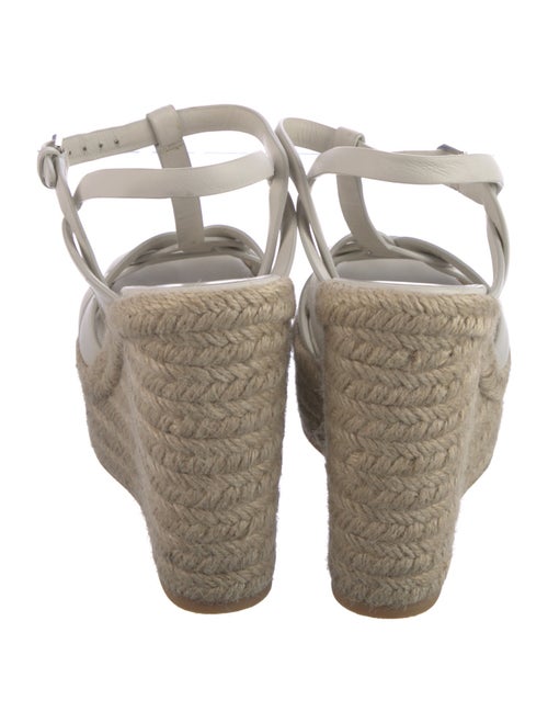 Saint Laurent Leather Espadrilles