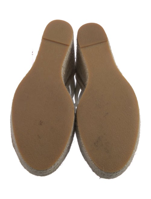 Saint Laurent Leather Espadrilles