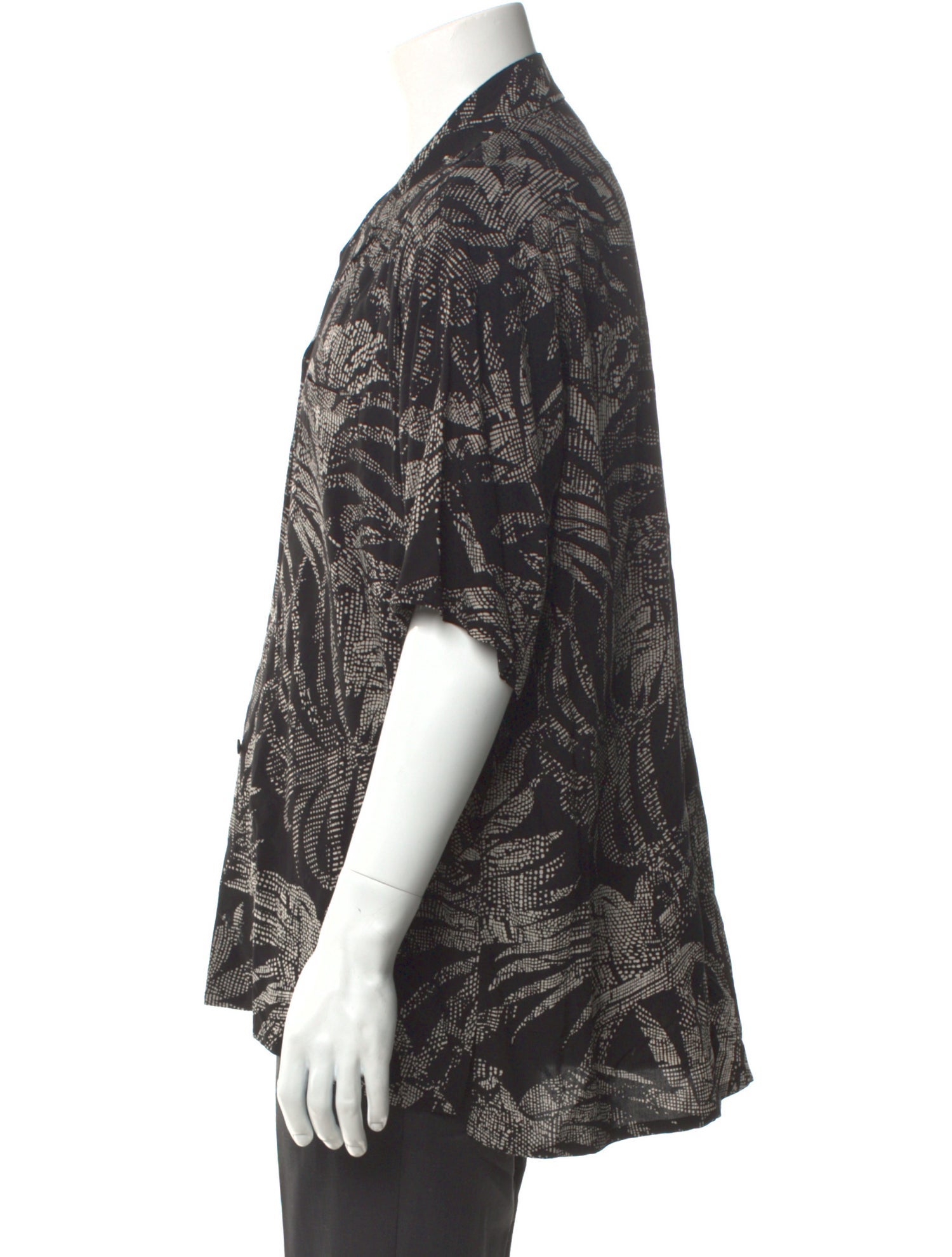 Saint Laurent 2020-2021 Floral Print Shirt