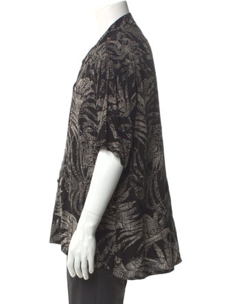 Saint Laurent 2020-2021 Floral Print Shirt