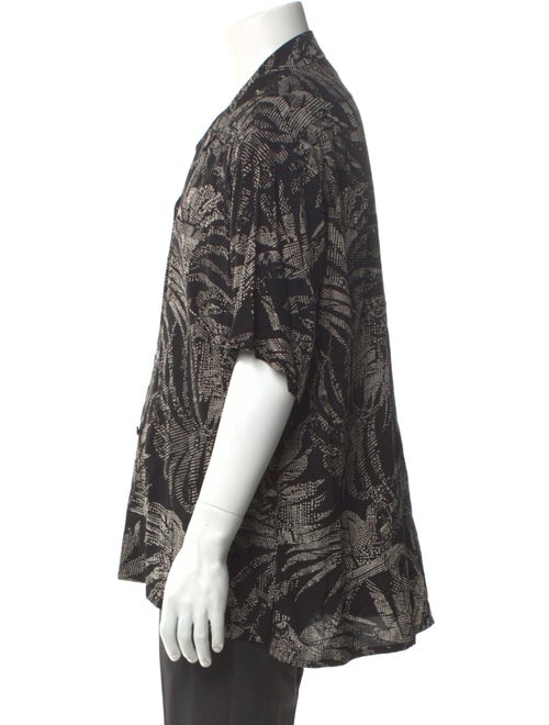 Saint Laurent 2020-2021 Floral Print Shirt