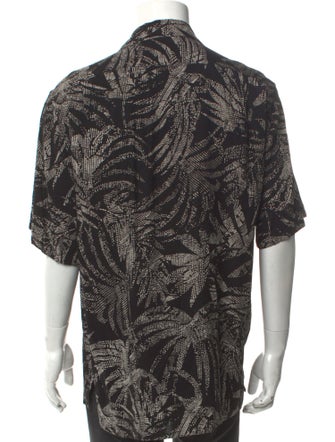 Saint Laurent 2020-2021 Floral Print Shirt