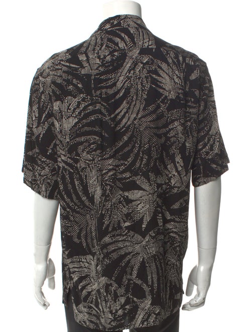 Saint Laurent 2020-2021 Floral Print Shirt