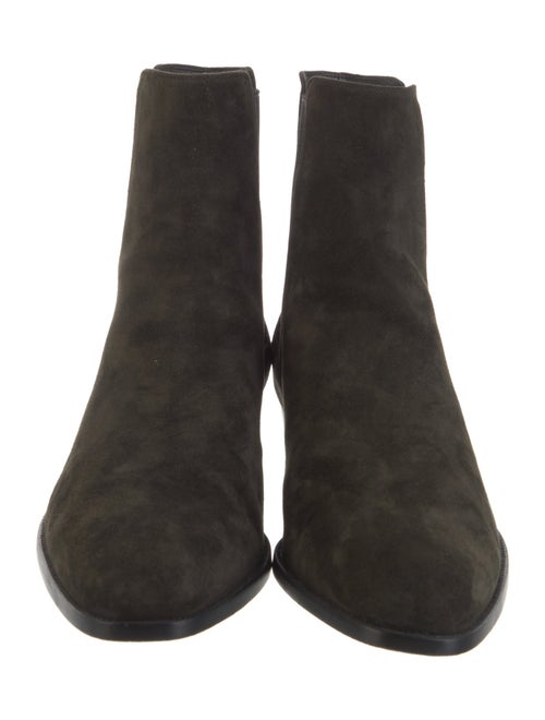 Saint Laurent Suede Chelsea Boots