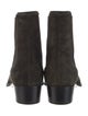 Saint Laurent Suede Chelsea Boots