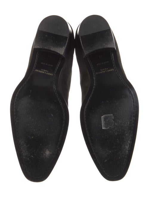 Saint Laurent Suede Chelsea Boots