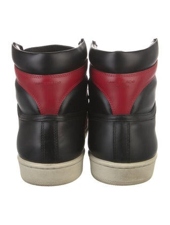 Saint Laurent Leather Sneakers