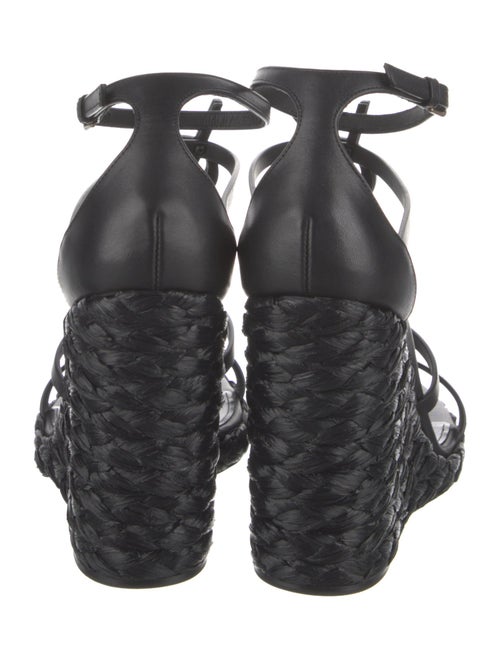 Saint Laurent Leather Espadrilles