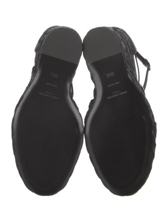 Saint Laurent Leather Espadrilles