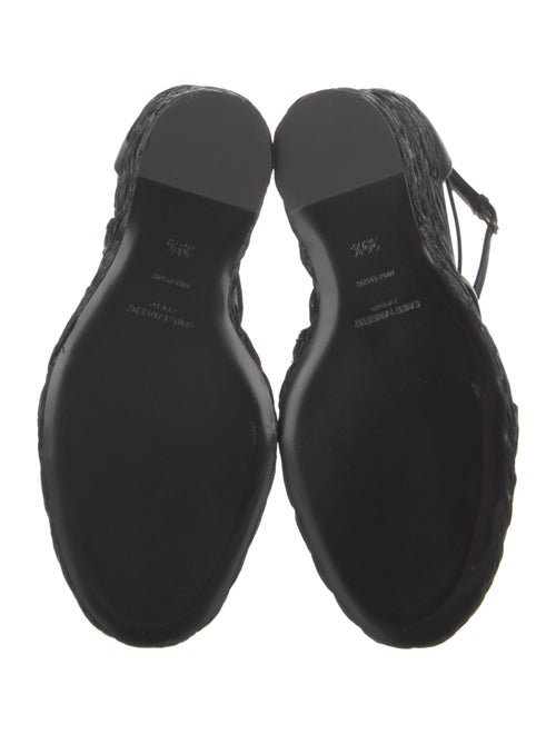 Saint Laurent Leather Espadrilles