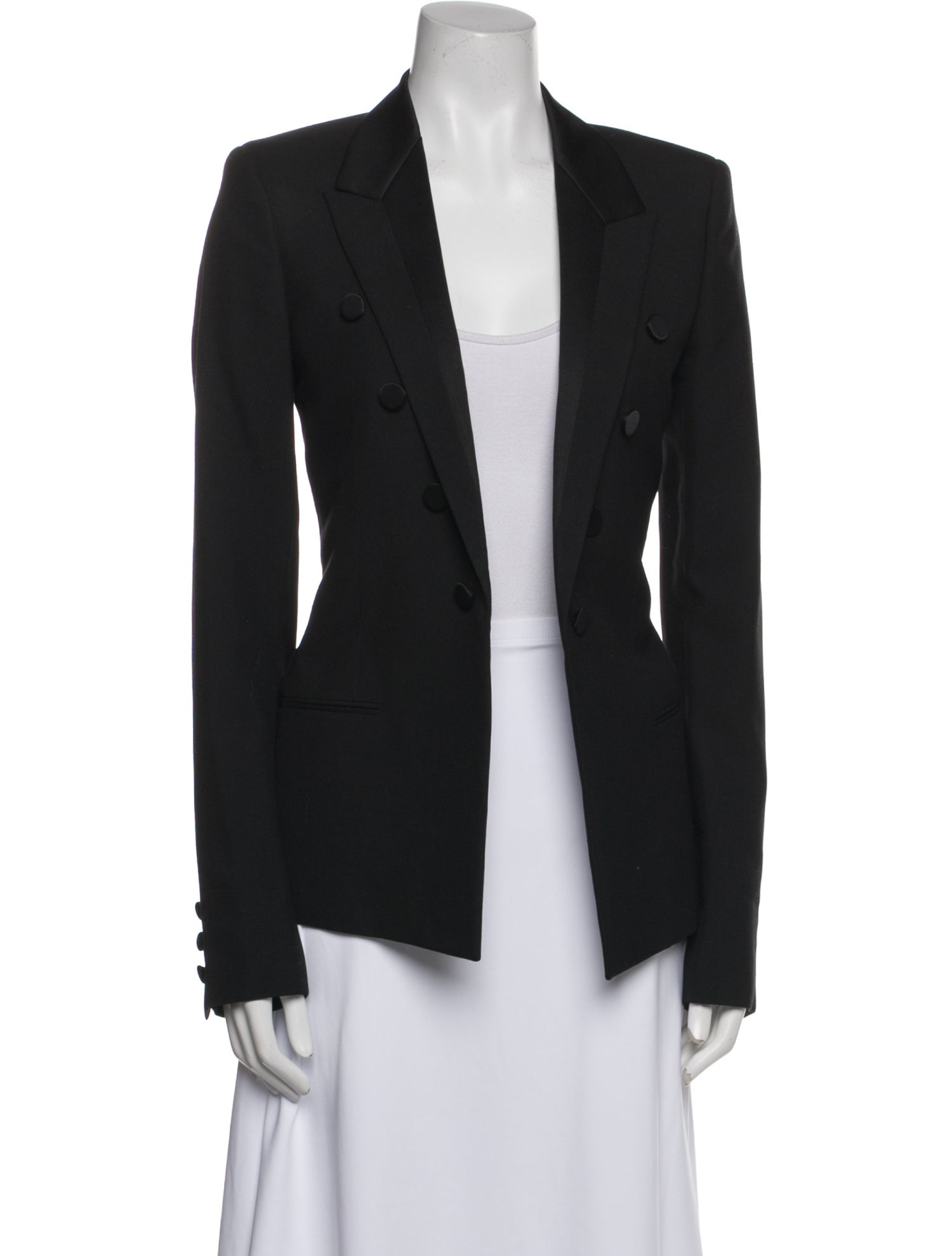 Saint Laurent Virgin Wool Blazer