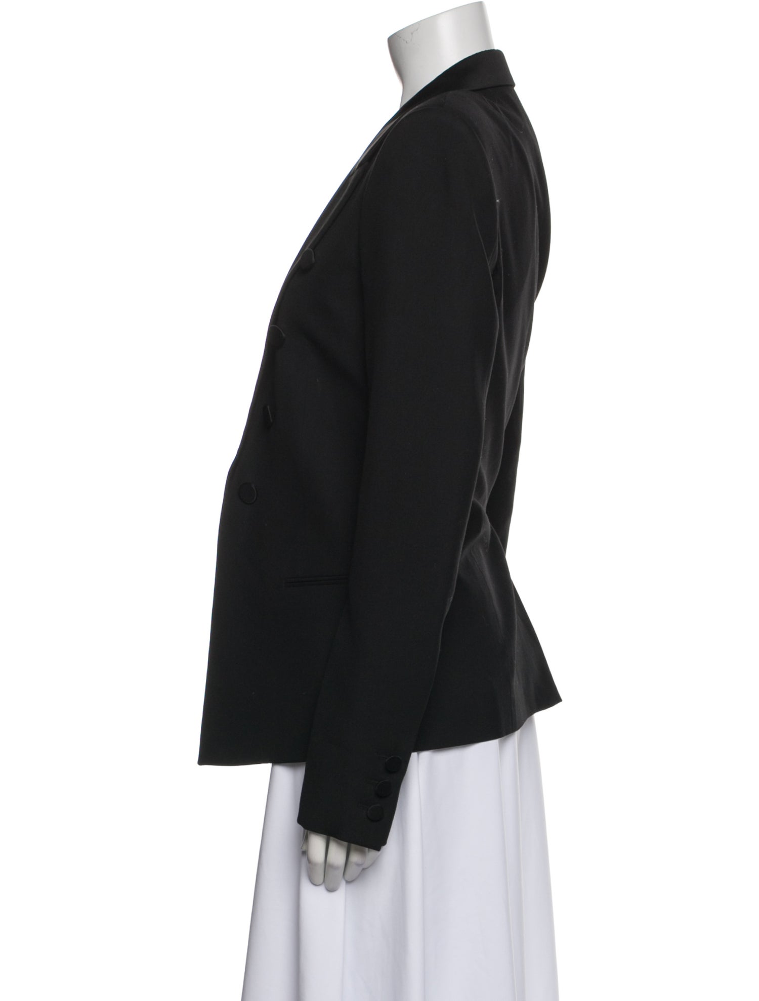 Saint Laurent Virgin Wool Blazer