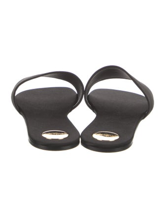 Saint Laurent Satin Slides