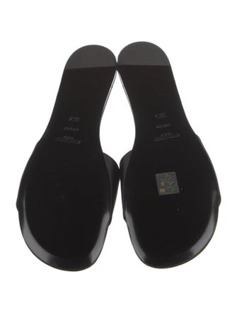 Saint Laurent Satin Slides