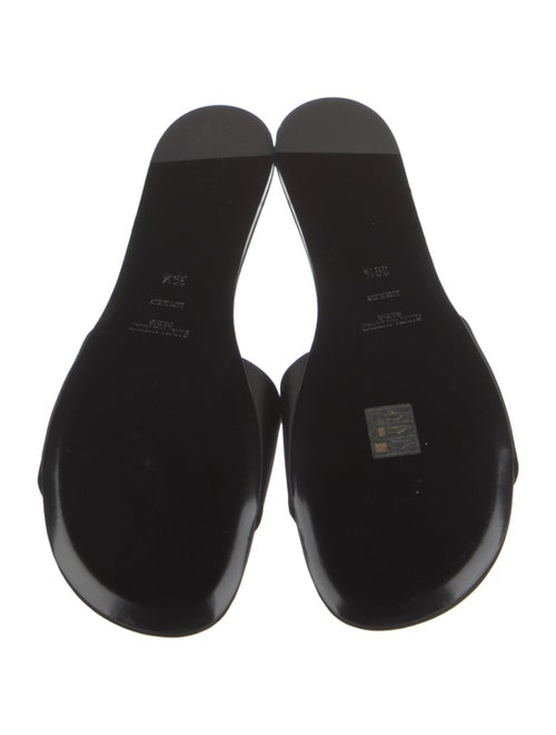 Saint Laurent Satin Slides