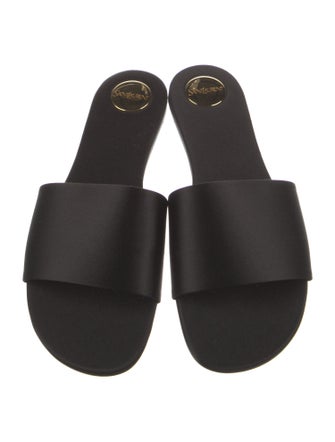 Saint Laurent Satin Slides