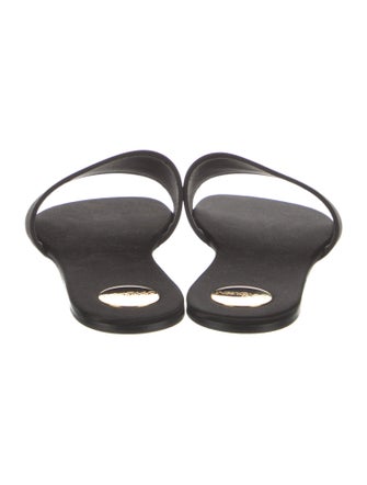 Saint Laurent Satin Slides