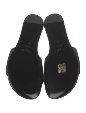 Saint Laurent Satin Slides
