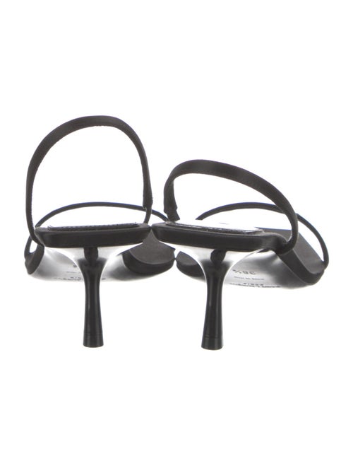 Saint Laurent Satin Slingback Sandals